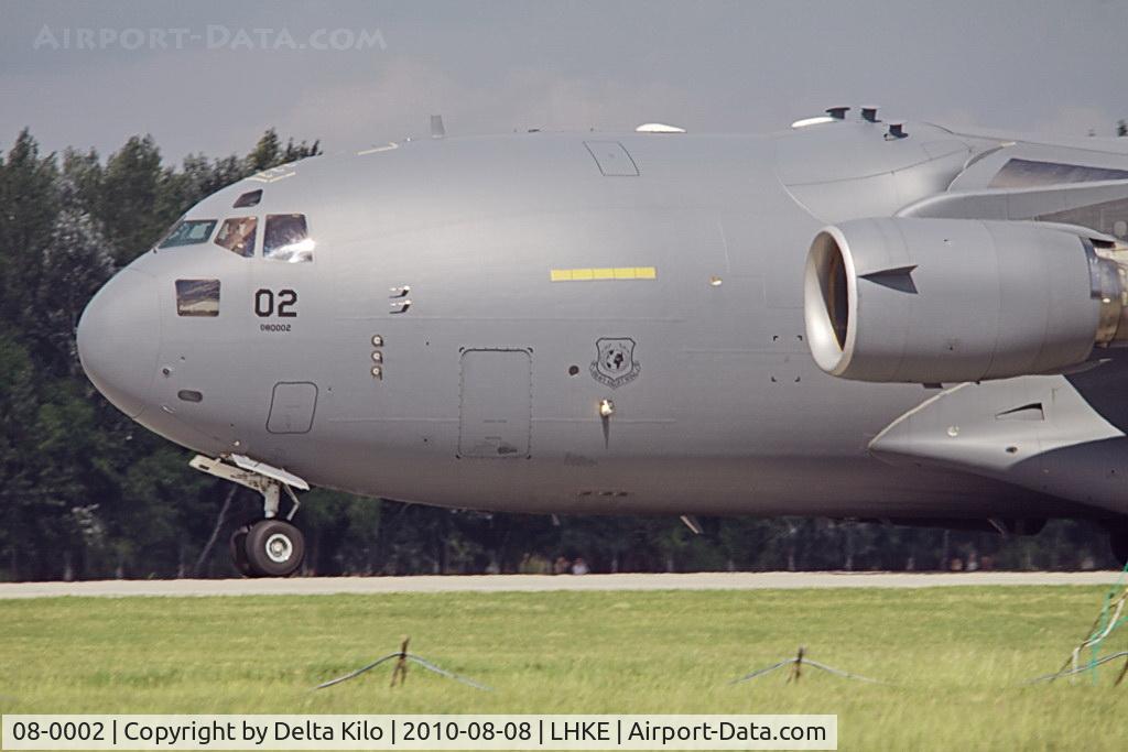 08-0002, 2009 Boeing C-17A Globemaster III C/N F-210, NATO - SAC - Strategic Airlift Capability