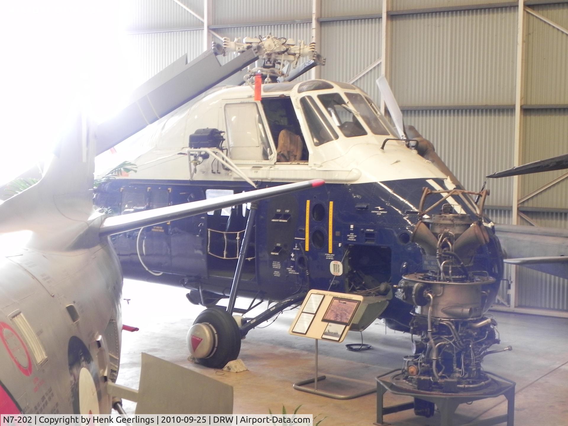N7-202, Westland Wessex HAS.31A C/N WA202, Darwin Aviation Museum