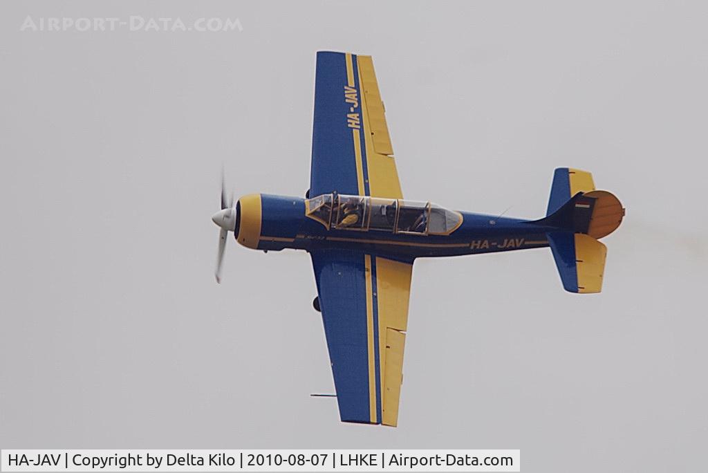 HA-JAV, 1985 Yakovlev (Aerostar) Yak-52 C/N 856008, Privat-HA-JAV (cn 856008) Ex 123 Bleu (DOSAAF)