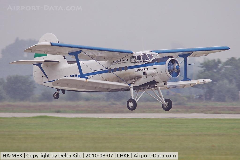 HA-MEK, 1980 Antonov An-2 C/N 1G190-20, Trener Kft.
Antonov An-2R  (cn 1G190-20)