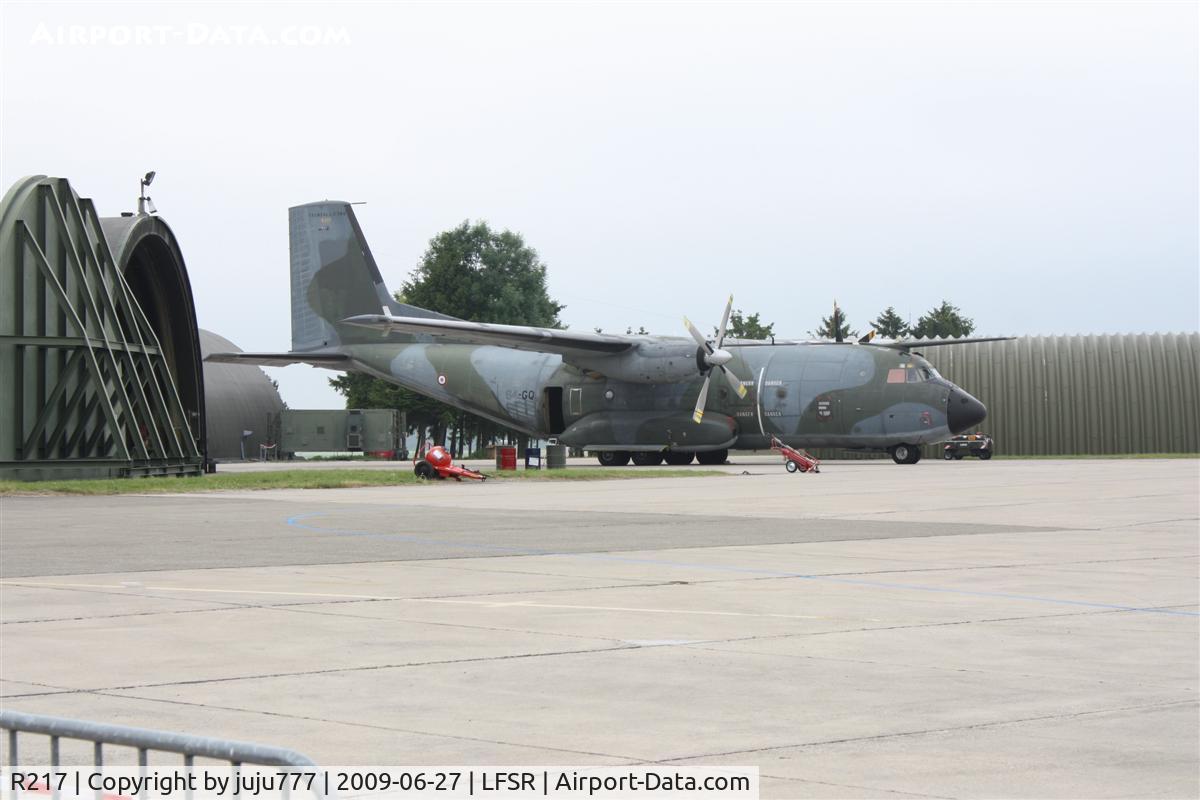 R217, Transall C-160R C/N 220, on display at Reins airshow 2009