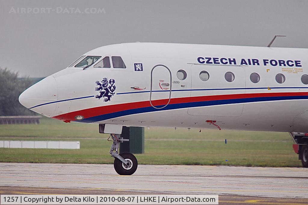 1257, 1978 Yakovlev Yak-40K C/N 9821257, Czech Air Force