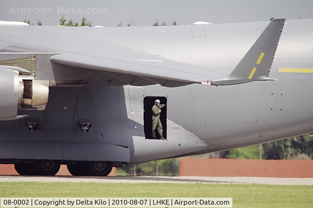 08-0002, 2009 Boeing C-17A Globemaster III C/N F-210, NATO - SAC - Strategic Airlift Capability