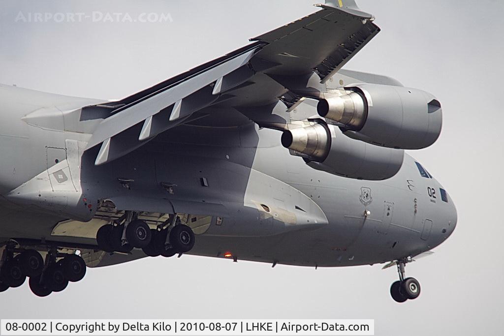 08-0002, 2009 Boeing C-17A Globemaster III C/N F-210, NATO - SAC - Strategic Airlift Capability