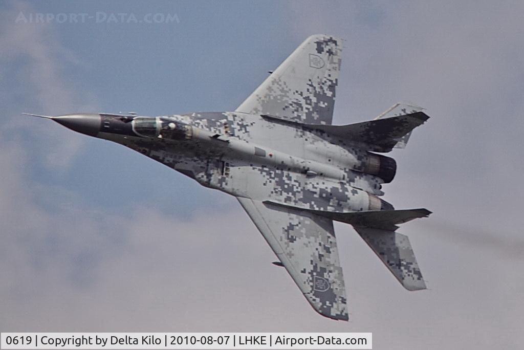 0619, Mikoyan-Gurevich MiG-29AS C/N 2960535406/4713, Slovakia - Air Force