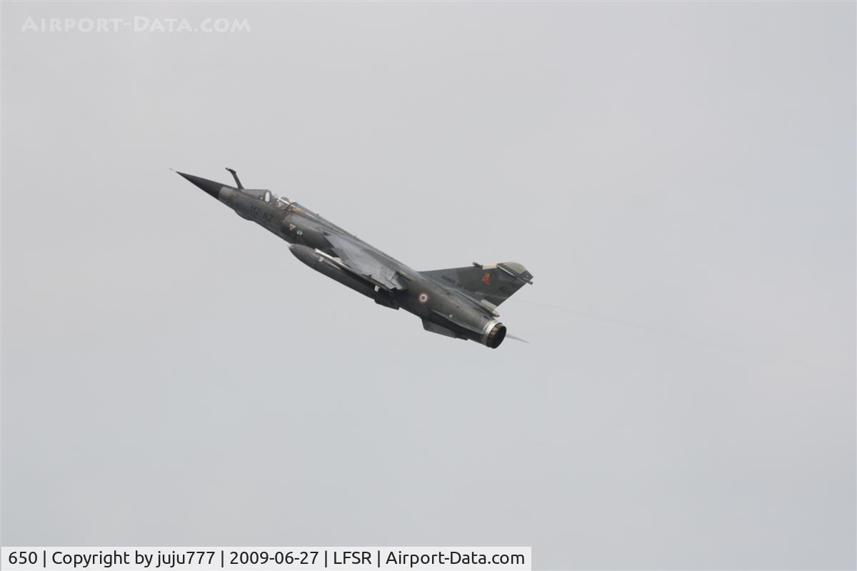 650, Dassault Mirage F.1CR C/N 50, on display at Reins airshow 2009