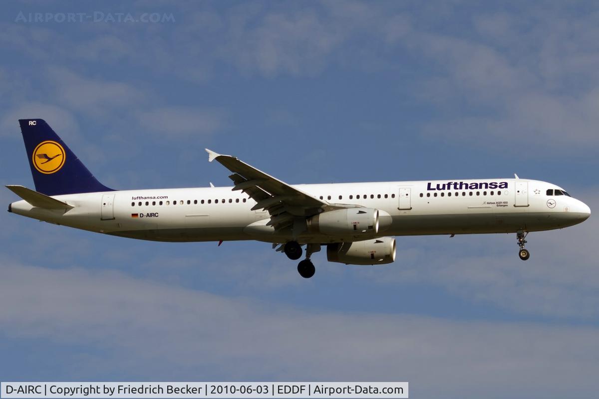 D-AIRC, 1994 Airbus A321-131 C/N 0473, on final RW07R