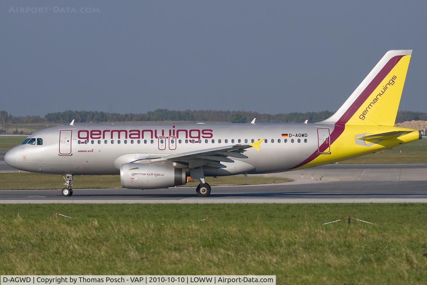 D-AGWD, 2007 Airbus A319-132 C/N 3011, Germanwings