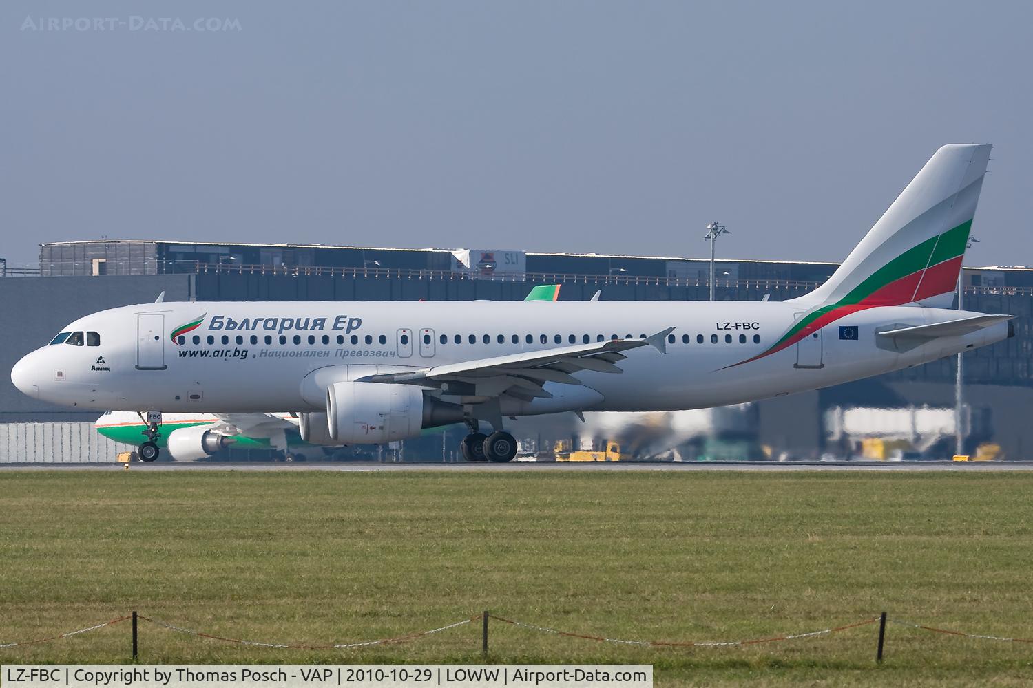 LZ-FBC, 2005 Airbus A320-214 C/N 2540, Bulgaria Air