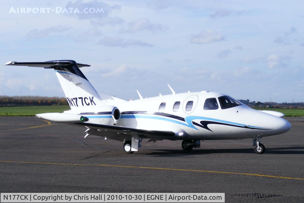 N177CK, 2008 Eclipse Aviation Corp EA500 C/N 000182, privately owned, based at Gamston