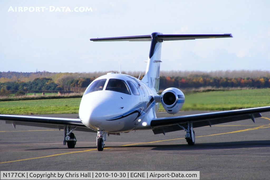 N177CK, 2008 Eclipse Aviation Corp EA500 C/N 000182, privately owned, based at Gamston