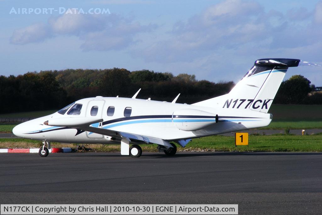 N177CK, 2008 Eclipse Aviation Corp EA500 C/N 000182, privately owned, based at Gamston