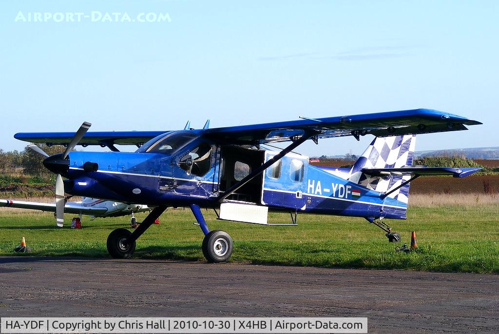 HA-YDF, 2000 Technoavia SMG-92 Turbo Finist C/N 01-005, Technoavia SMG-92 Turbo Finist at Hibaldstow airfield, Lincolnshire