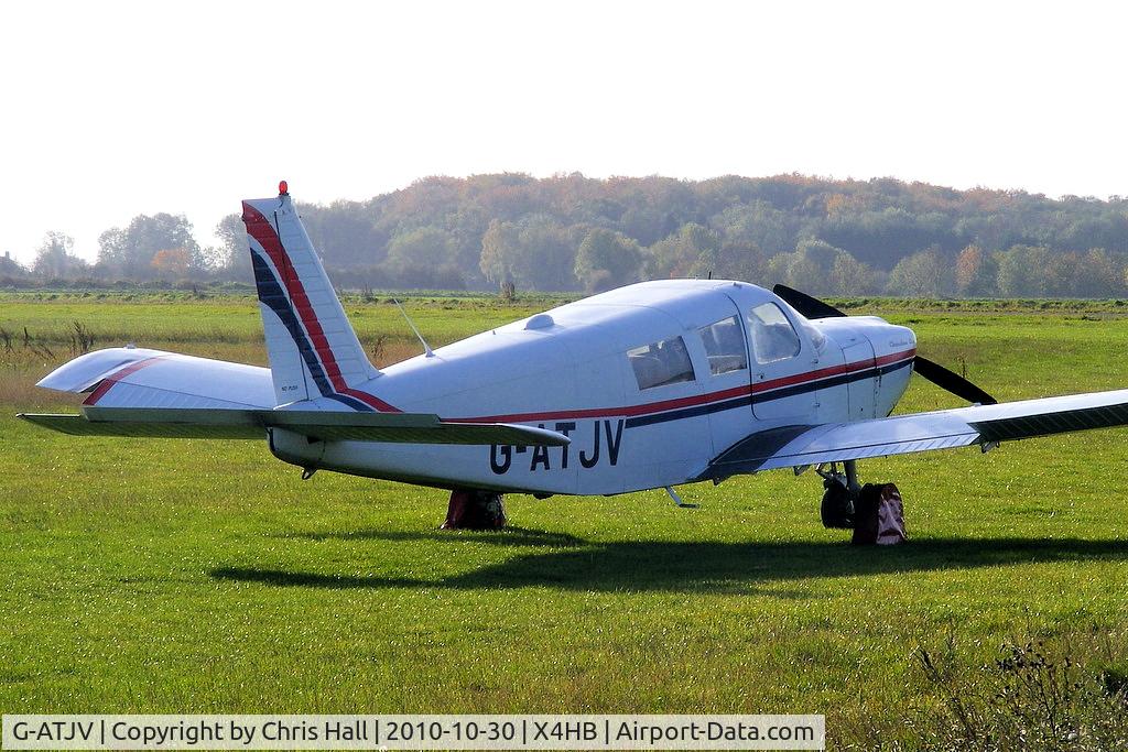 G-ATJV, 1965 Piper PA-32-260 Cherokee Six Cherokee Six C/N 32-103, at Hibaldstow airfield, Lincolnshire