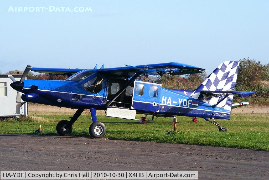 HA-YDF, 2000 Technoavia SMG-92 Turbo Finist C/N 01-005, Technoavia SMG-92 Turbo Finist at Hibaldstow airfield, Lincolnshire