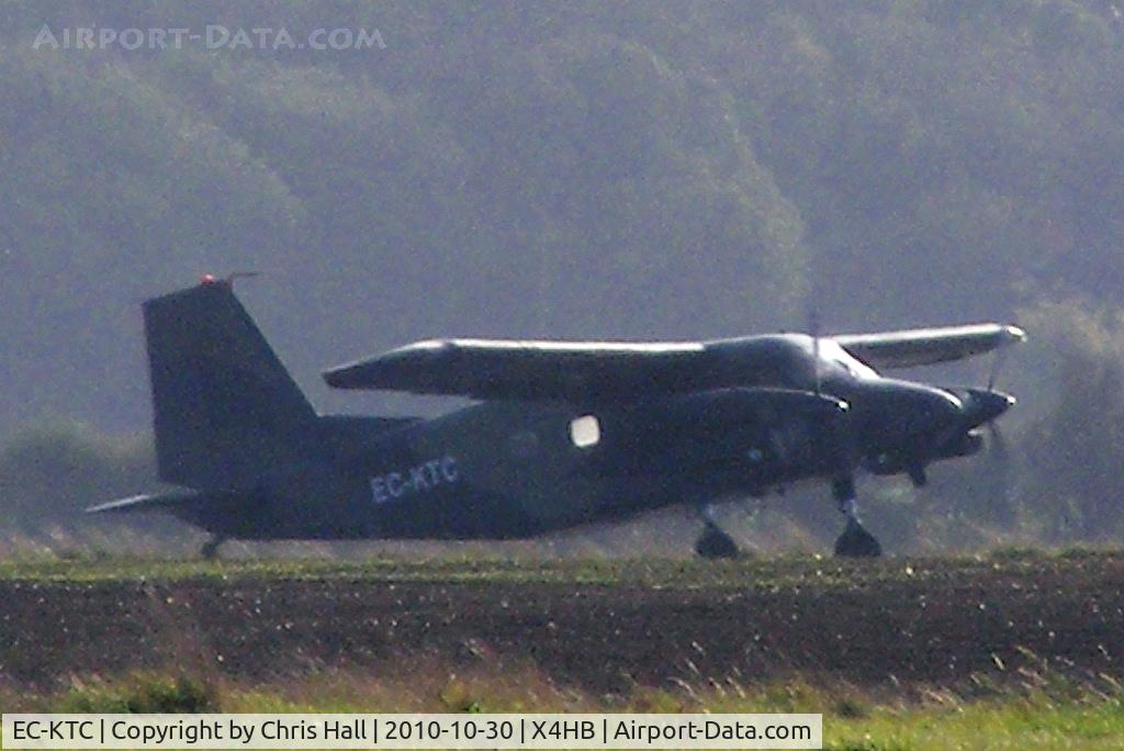 EC-KTC, 1973 Dornier Do-28G-92 Skyservant C/N 4125, Dornier Do.28D at Hibaldstow airfield, Lincolnshire