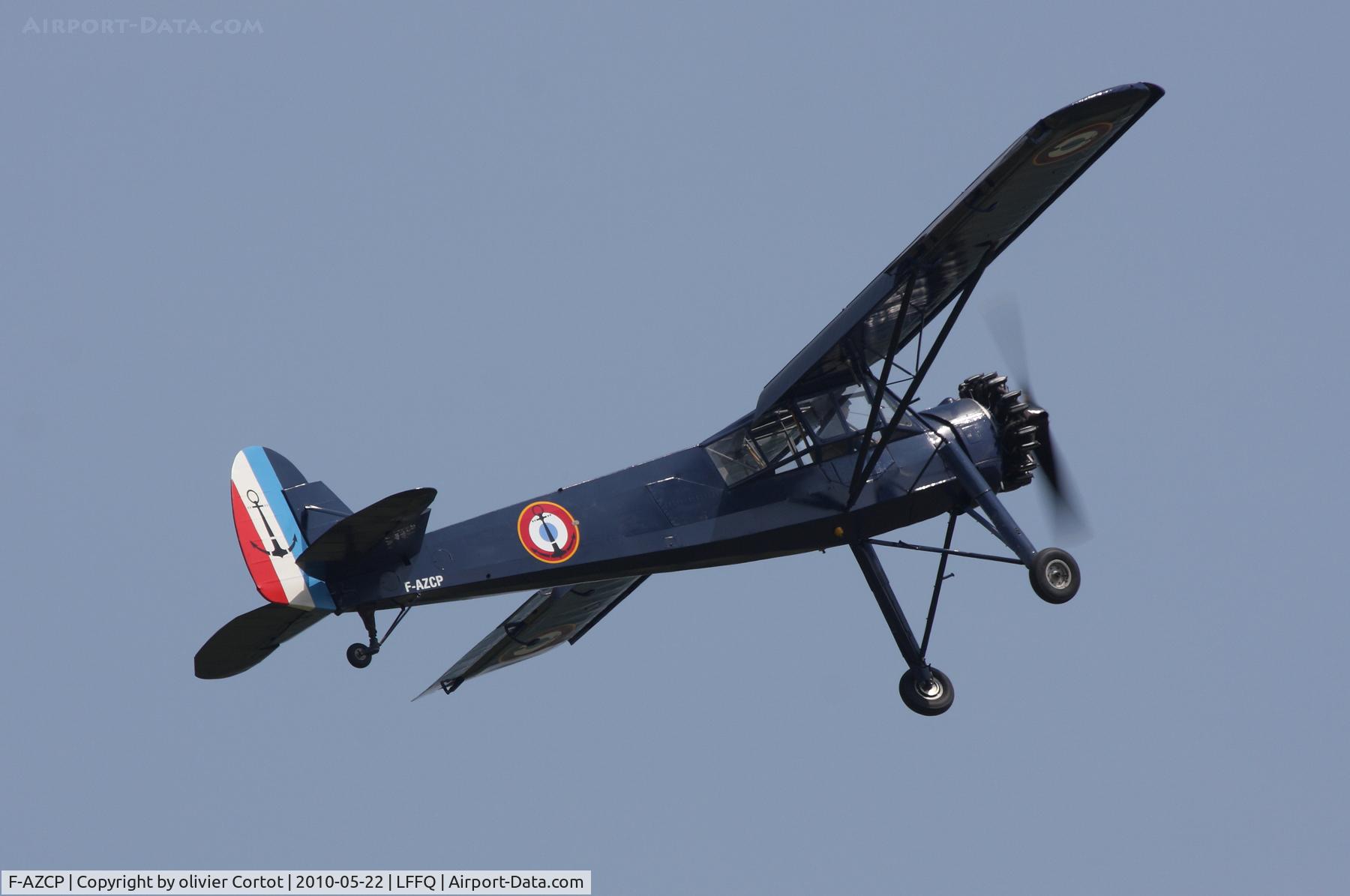 F-AZCP, Morane-Saulnier MS-502 Criquet C/N 320, Ferté alais 2010