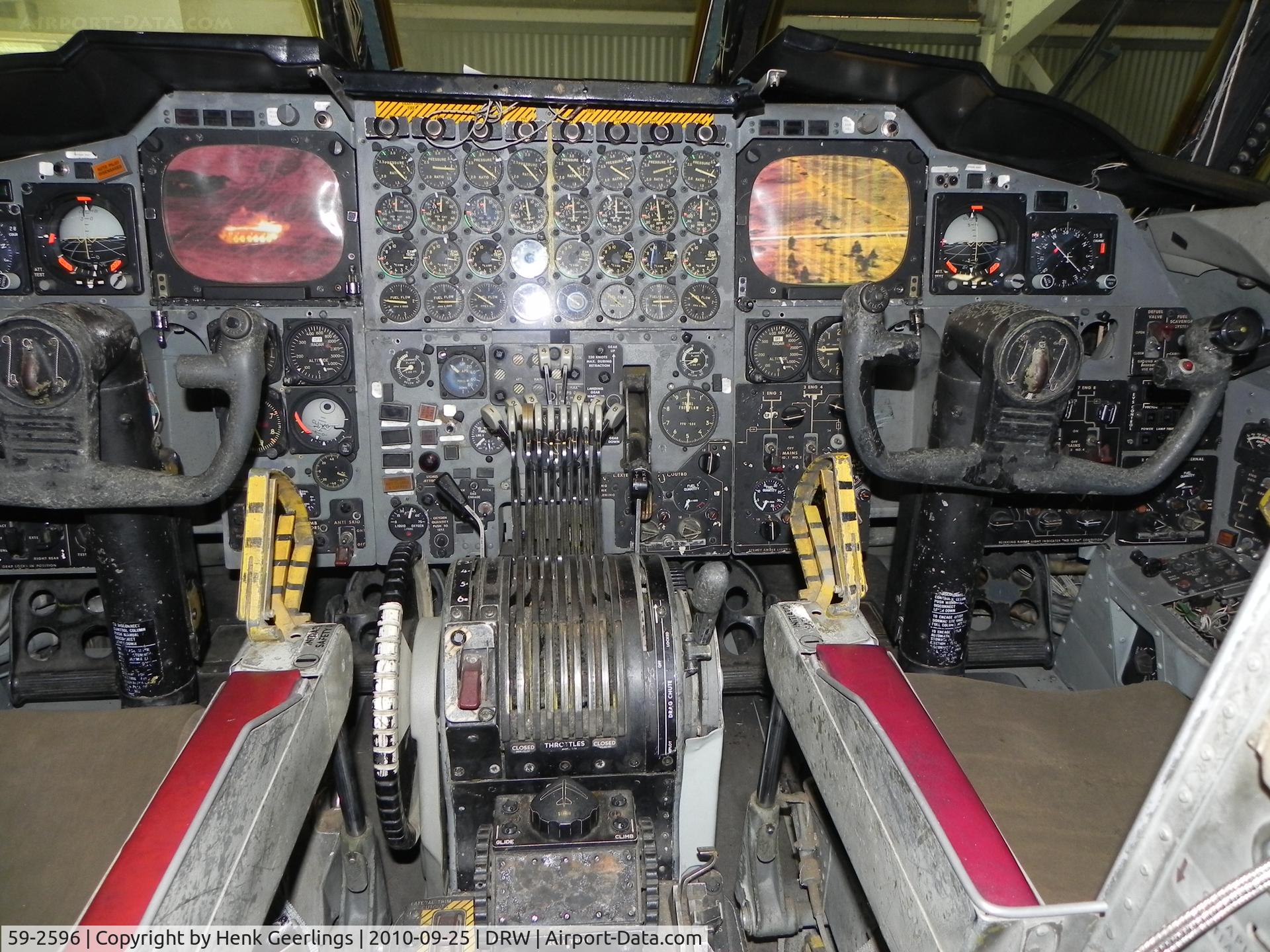59-2596, 1959 Boeing B-52G Stratofortress C/N 464359, Darwin Aviation Museum.Boeing B-52G Stratofortress.