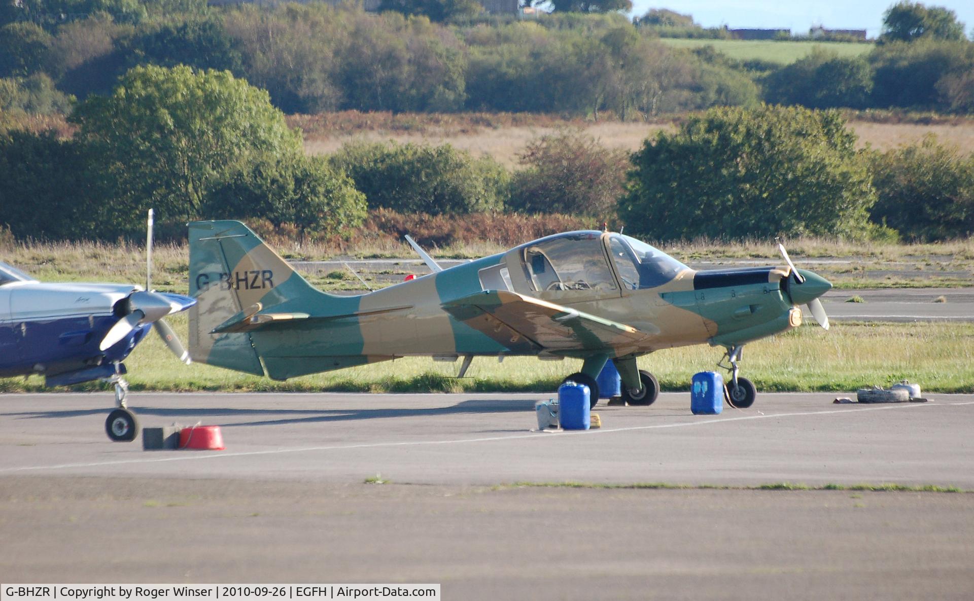 G-BHZR, 1980 Scottish Aviation Bulldog Series 120 Model 1210 C/N BH120/410, Visiting SA Bulldog.