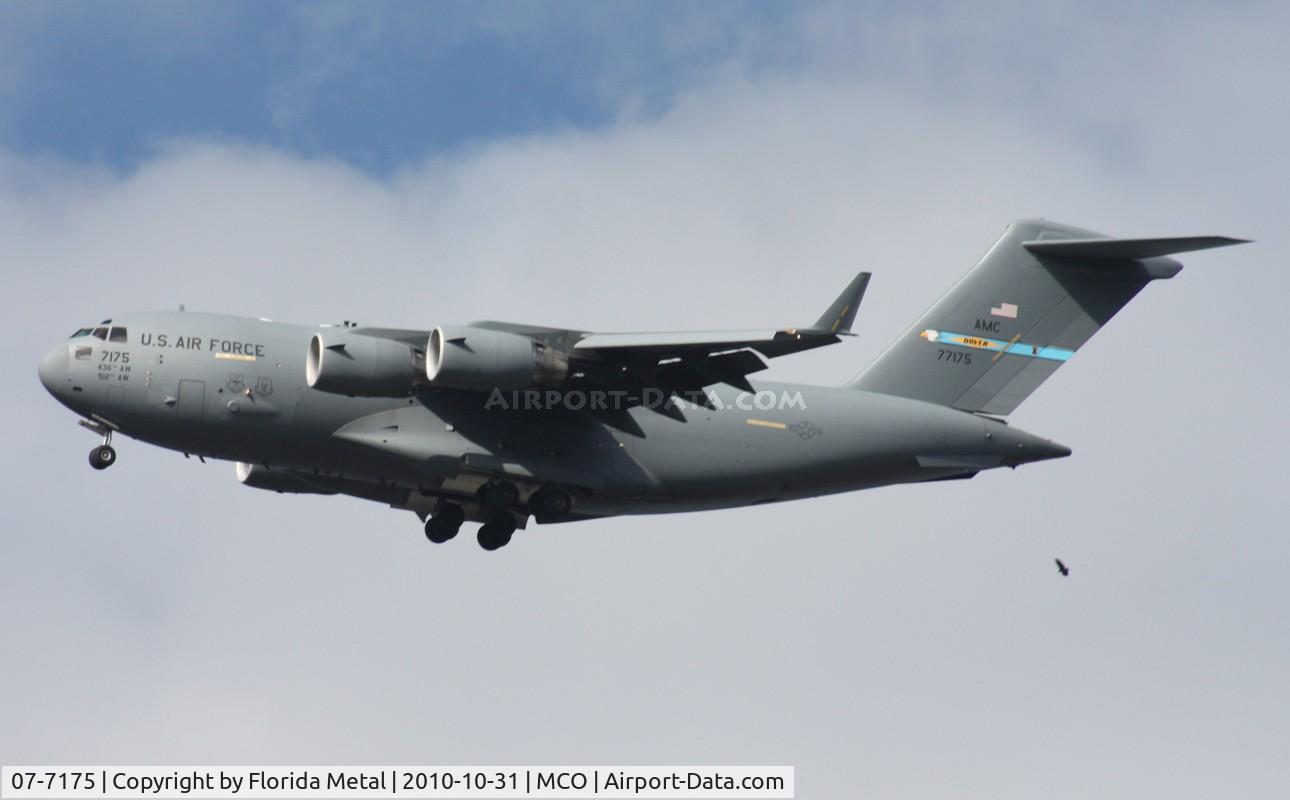 07-7175, 2007 Boeing C-17A Globemaster III C/N 50193/F192/P175, C-17