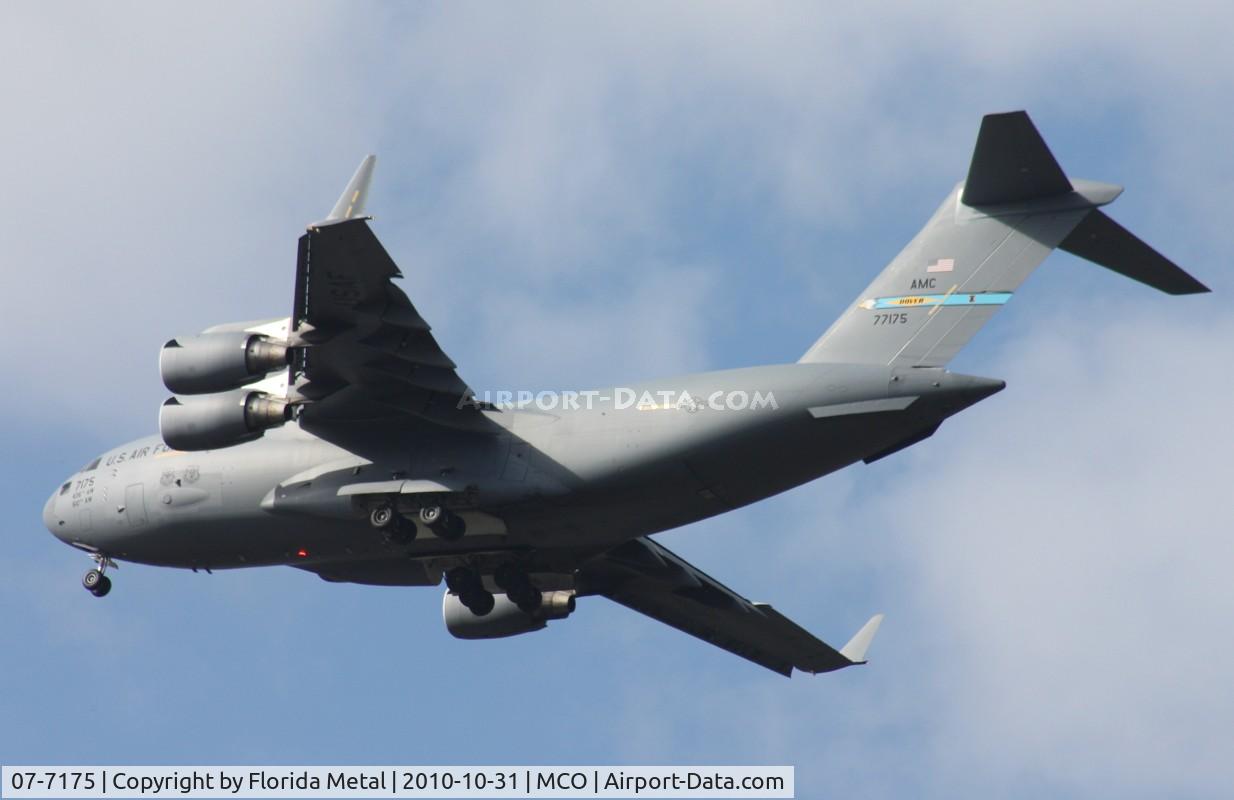 07-7175, 2007 Boeing C-17A Globemaster III C/N 50193/F192/P175, C-17