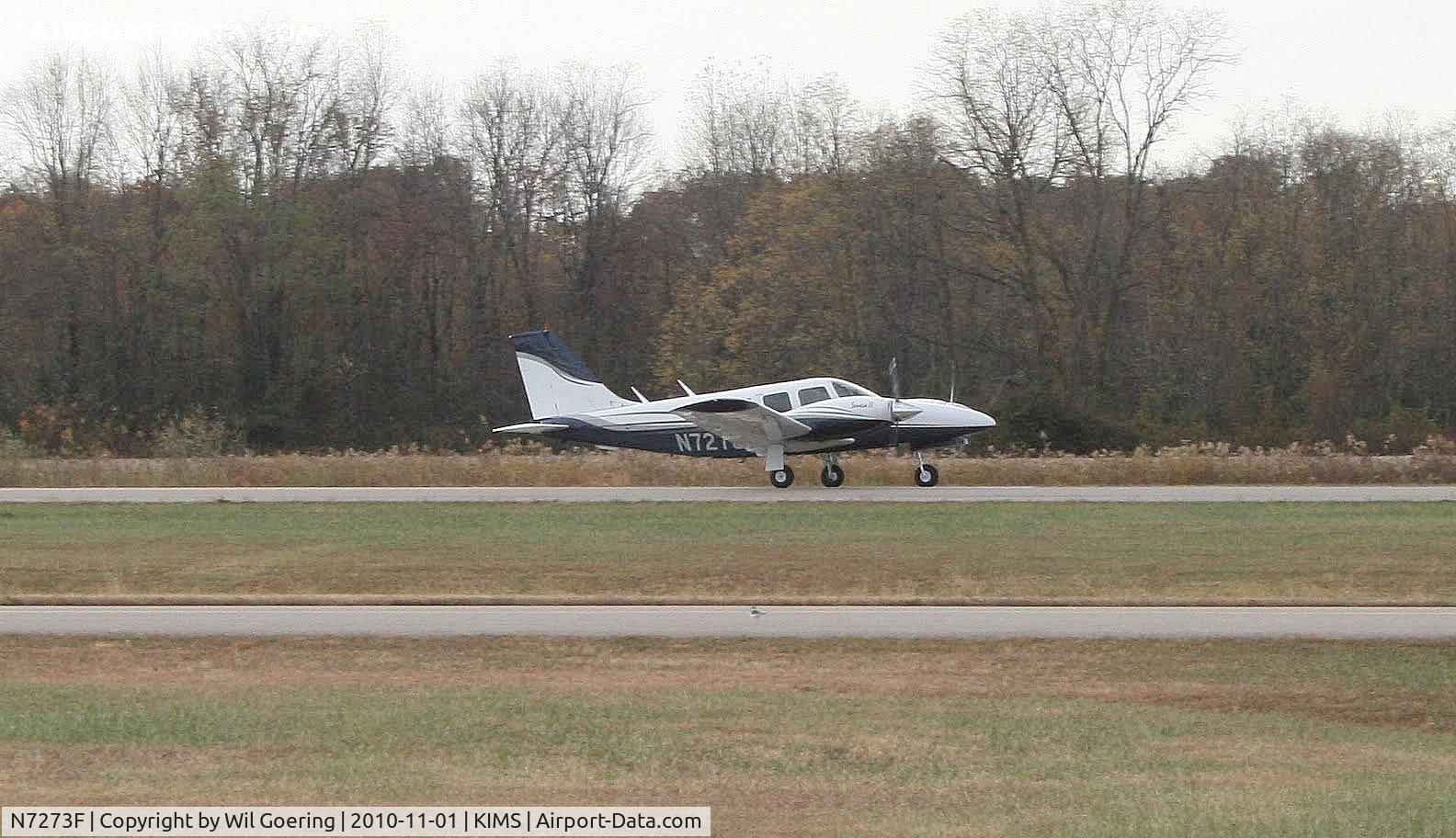 N7273F, 1976 Piper PA-34-200T C/N 34-7770055, New paint