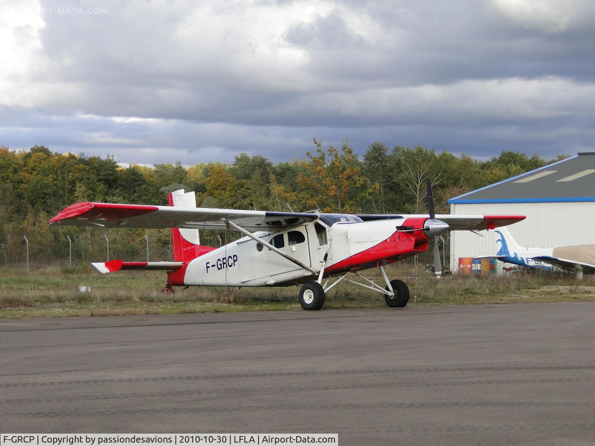 F-GRCP, 1973 Pilatus PC-6/B2-H2 C/N 2071, on the apron
