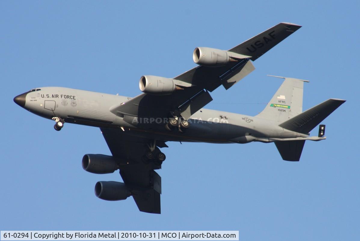 61-0294, 1961 Boeing KC-135R Stratotanker C/N 18201, KC-135R