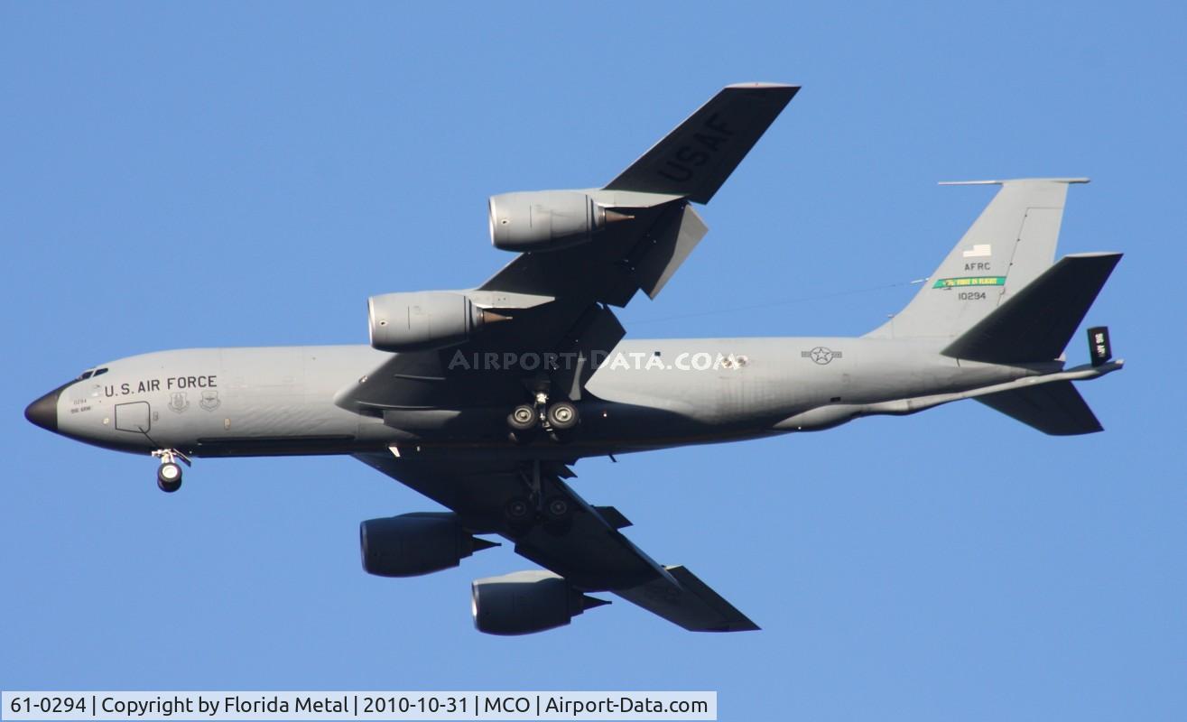 61-0294, 1961 Boeing KC-135R Stratotanker C/N 18201, KC-135R