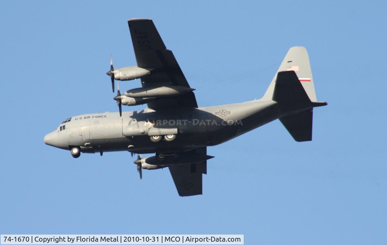 74-1670, 1974 Lockheed C-130H Hercules C/N 382-4620, C-130H