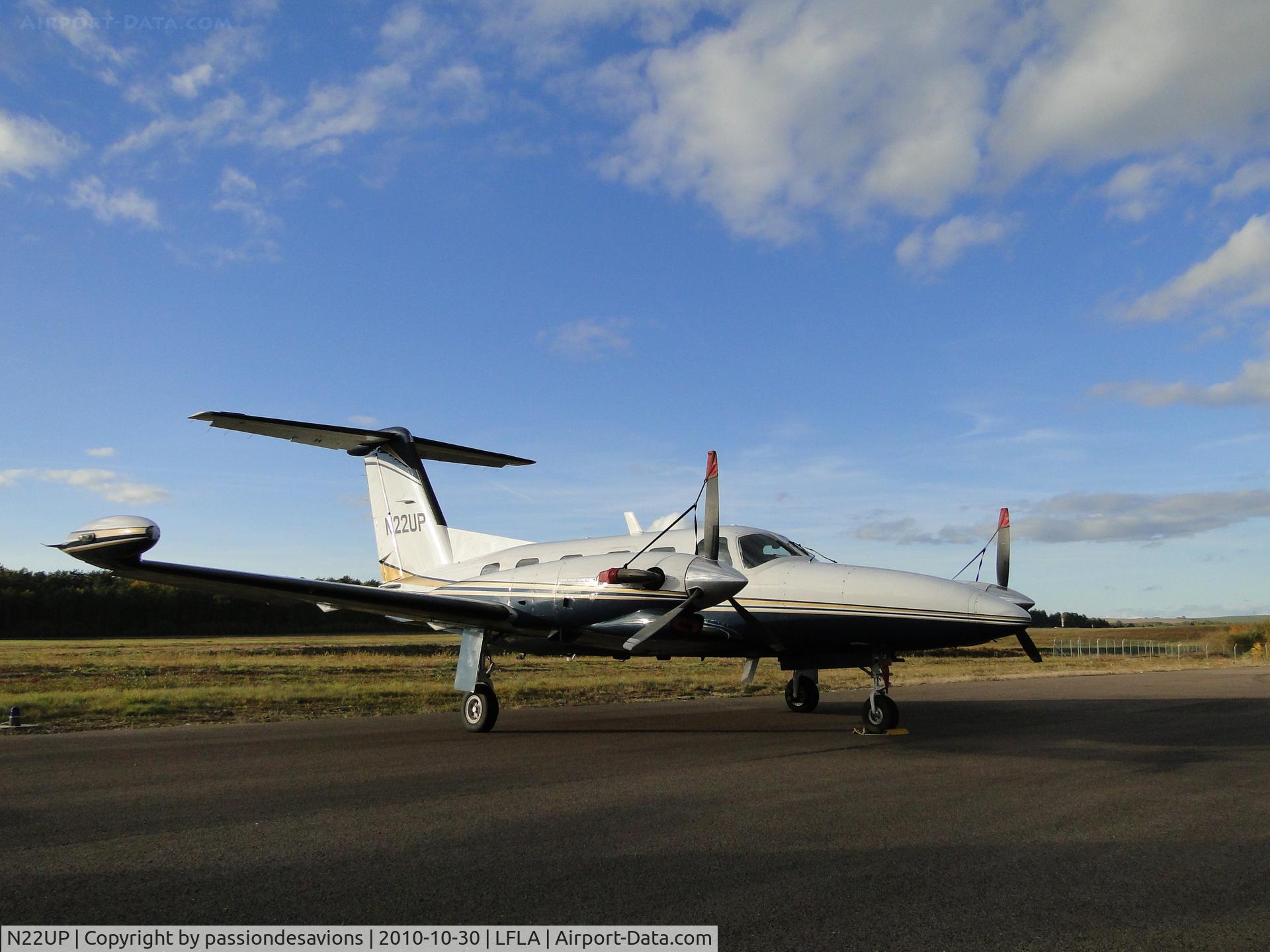 N22UP, 1982 Piper PA-42 Cheyenne III C/N 42-8001079, on the apron