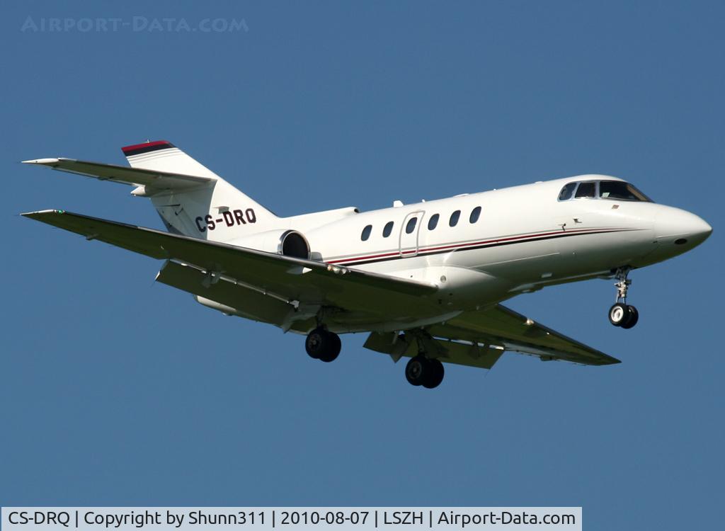 CS-DRQ, 2006 Raytheon Hawker 800XP C/N 258783, Landing rwy 14