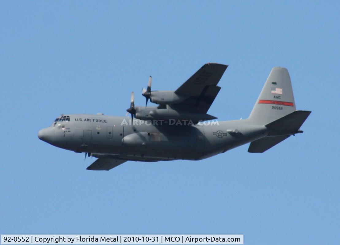 92-0552, 1992 Lockheed C-130H Hercules C/N 382-5348, C-130H