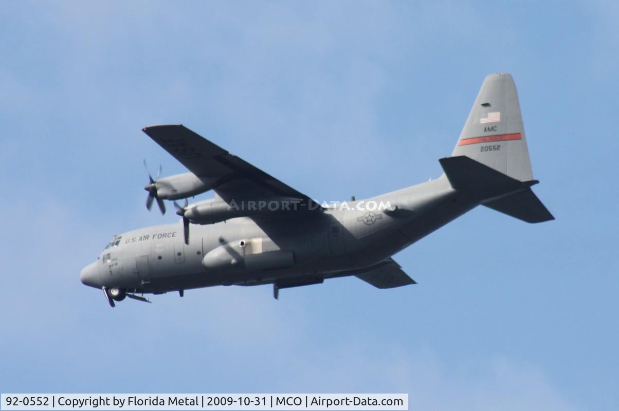 92-0552, 1992 Lockheed C-130H Hercules C/N 382-5348, C-130H