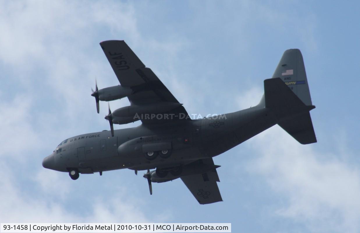 93-1458, 1993 Lockheed C-130H Hercules C/N 382-5363, C-130H
