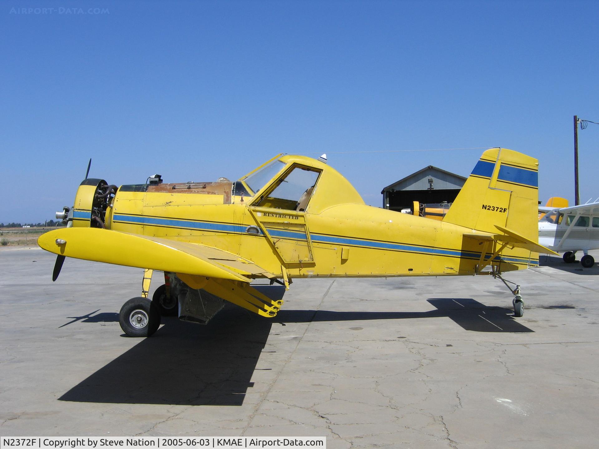 N2372F, 1982 Air Tractor Inc AT-301 C/N 301-0421, Streeter Motor Sports/Streeter FS 1981 AT-301 rigged for dusting
