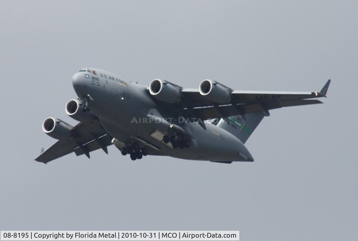 08-8195, 2008 Boeing C-17A Globemaster III C/N P-195, C-17