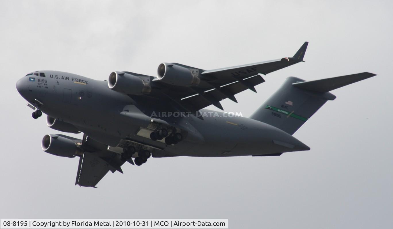 08-8195, 2008 Boeing C-17A Globemaster III C/N P-195, C-17A
