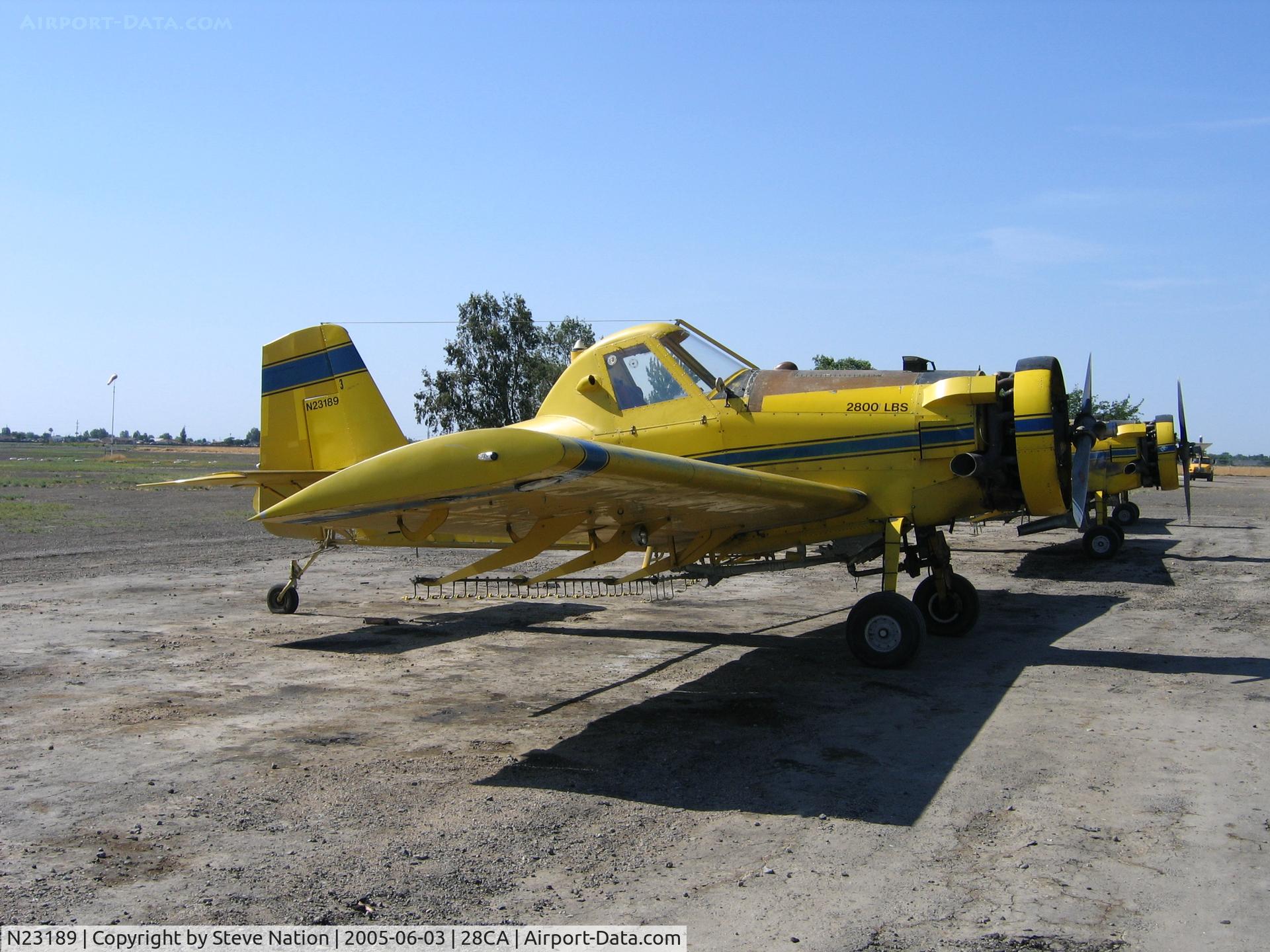 N23189, 1981 Air Tractor Inc AT-301 C/N 301-0366, Spain Air 1981 AT-301 rigged for spraying (Fleet #3)