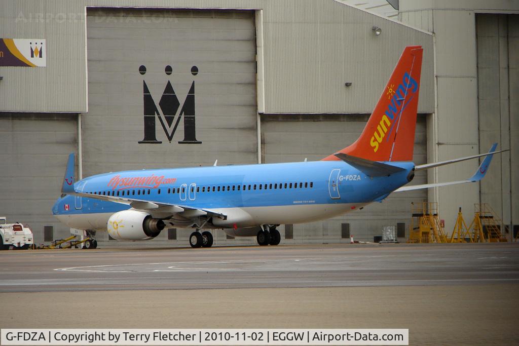 G-FDZA, 2007 Boeing 737-8K5 C/N 35134, 2007 Boeing BOEING 737-8K5, c/n: 35134 in Thomson / Sunwings hybrid livery
