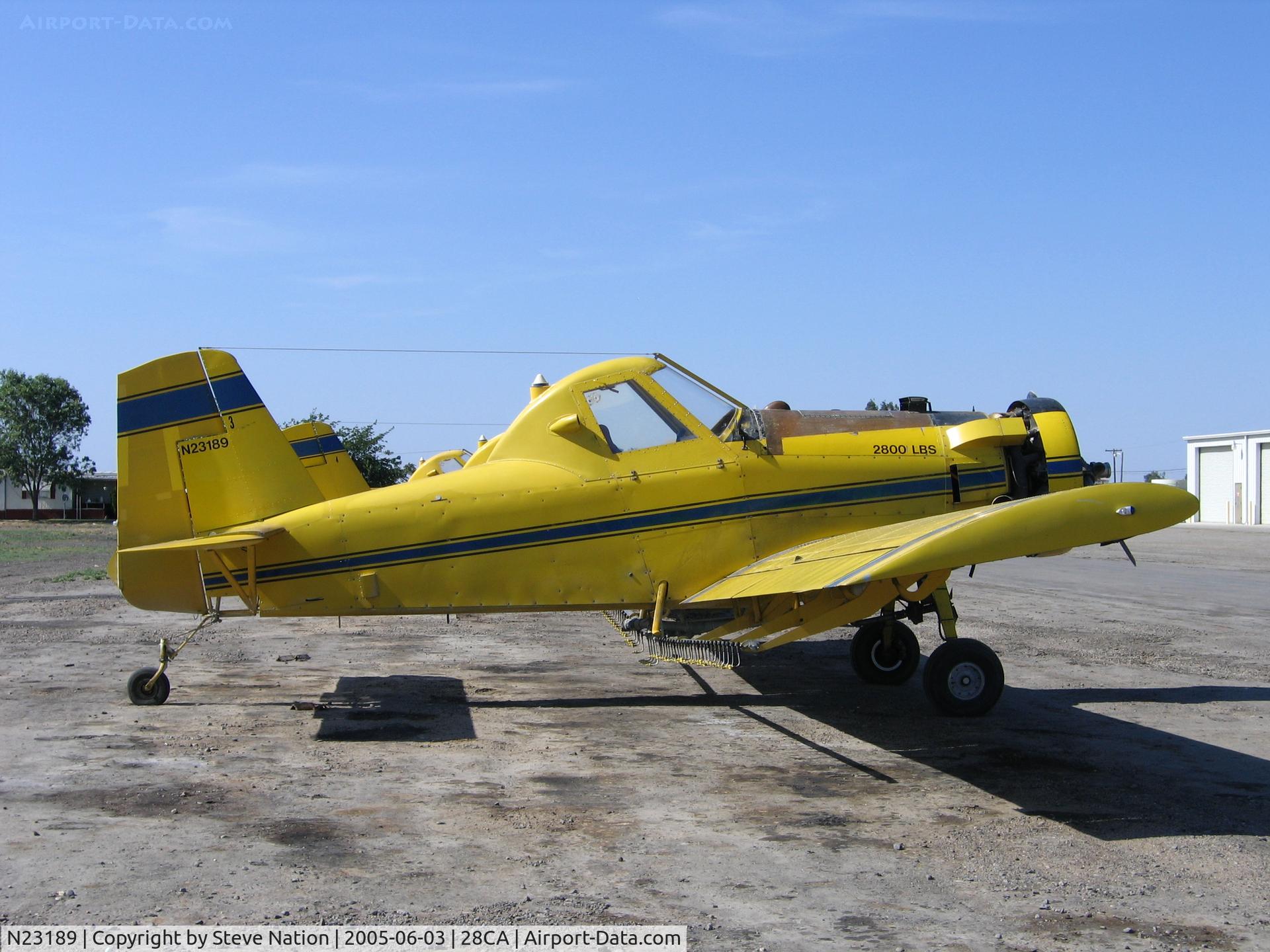 N23189, 1981 Air Tractor Inc AT-301 C/N 301-0366, Spain Air 1981 AT-301 rigged for spraying (Fleet #3)