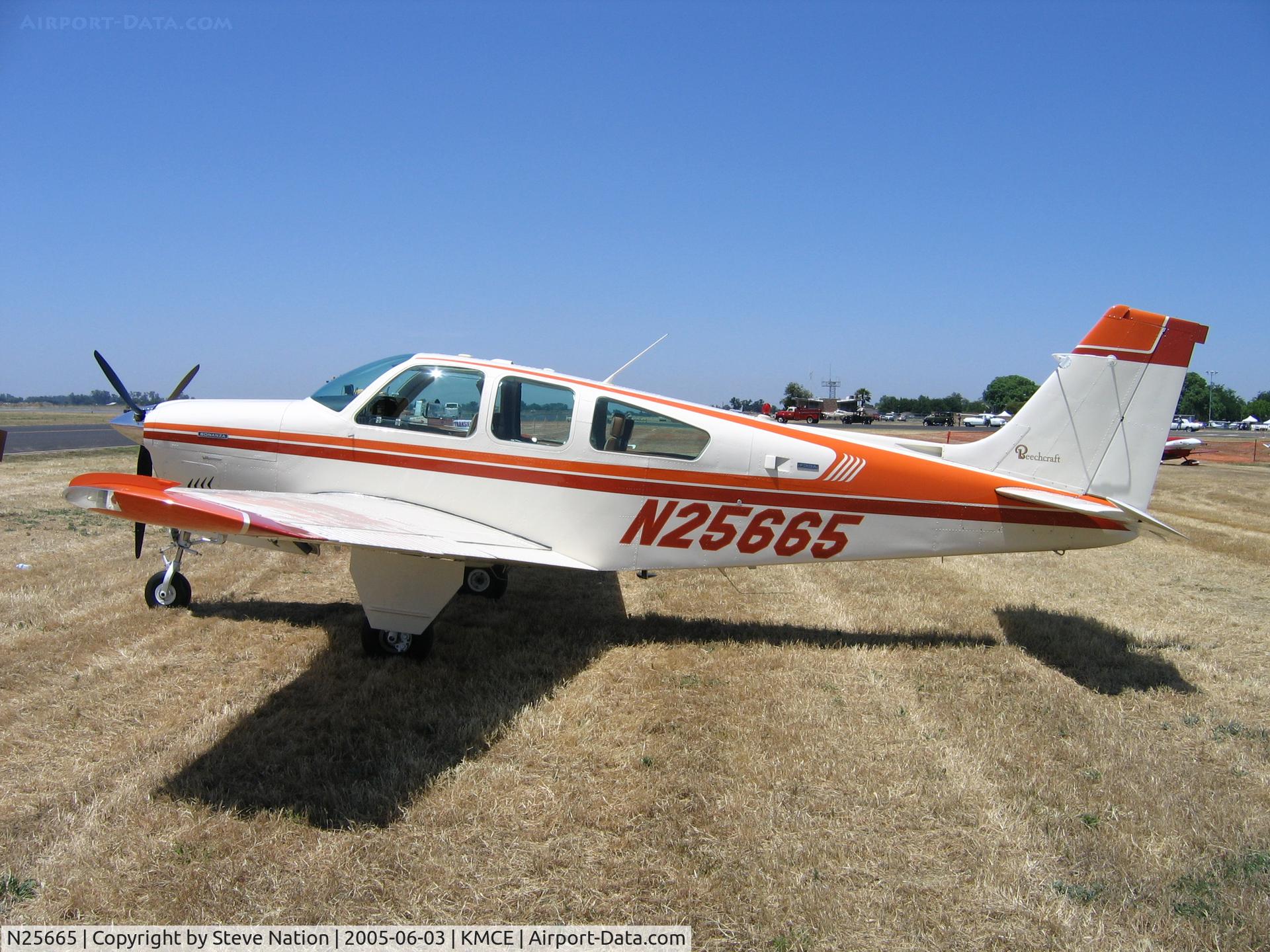 N25665, 1973 Beech F33A Bonanza C/N CE-459, 1973 Beech F33A at 2005 Merced West Coast Antique Fly-in