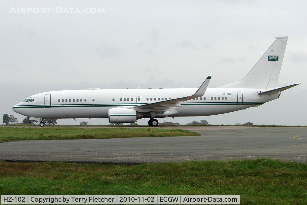 HZ-102, 2001 Boeing 737-8DP(BBJ2)W C/N 32451, 2001 Boeing 737-8DP(BBJ2)W, c/n: 32451 at Luton