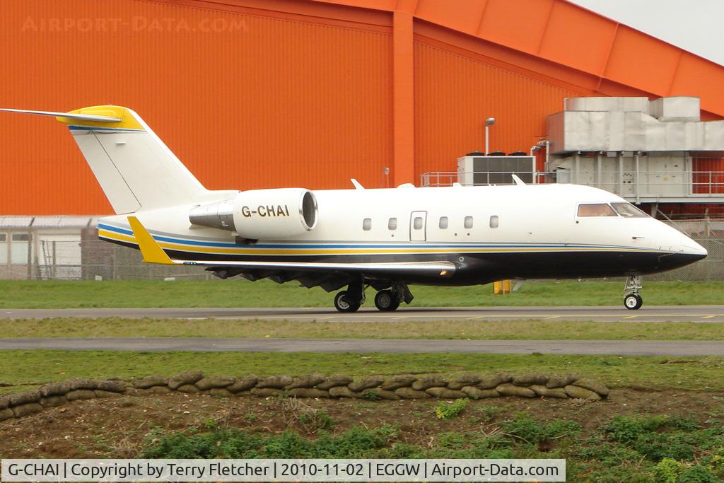 G-CHAI, 1994 Canadair Challenger 601-3A (CL-600-2B16) C/N 5152, 1994 Bombardier CANADAIR CL600-2B16 (VARIANT 601-3R), c/n: 5152 at Luton
