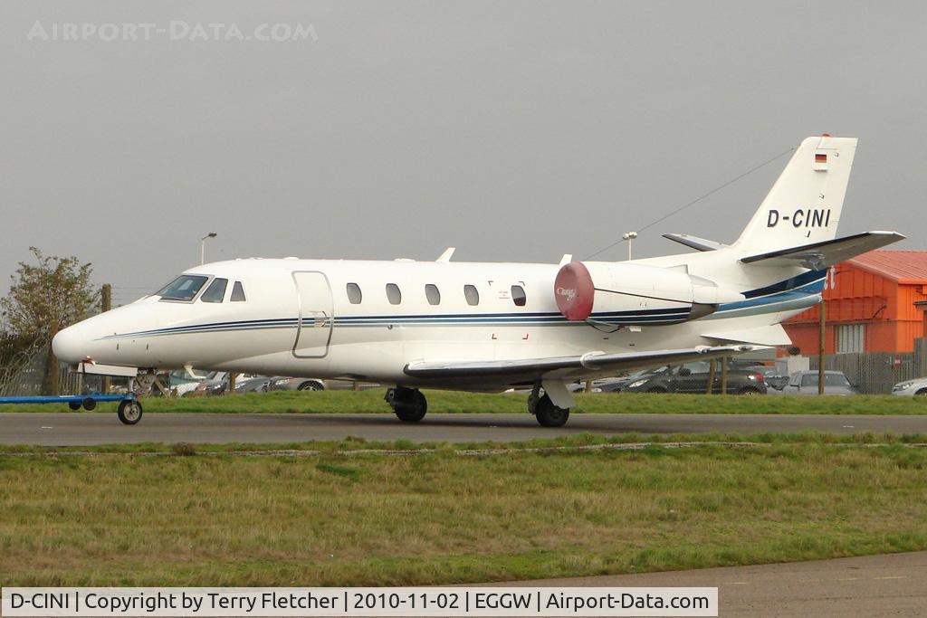 D-CINI, 2001 Cessna 560XL Citation Excel C/N 560-5195, Cessna 560XL Citation Excel, c/n: 560-5195 at Luton