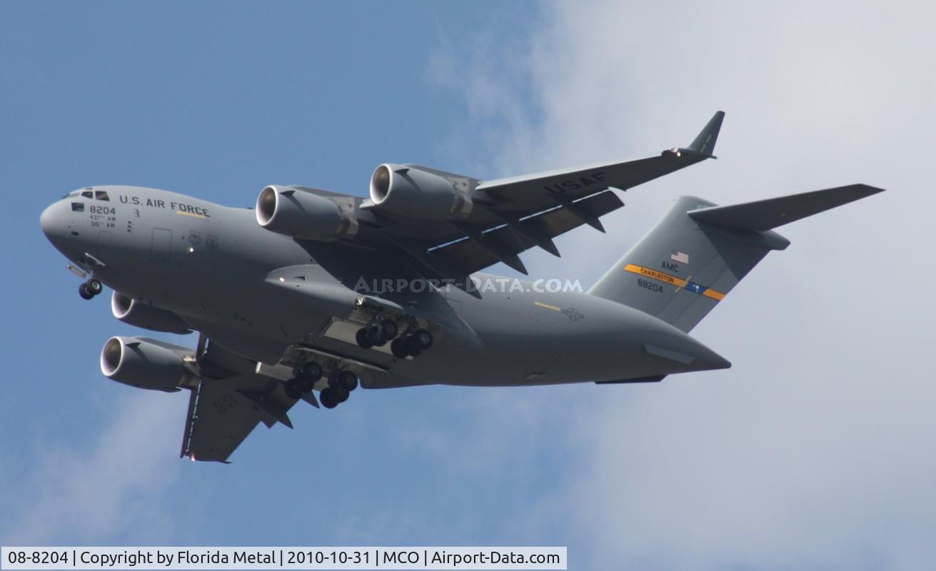 08-8204, 2008 Boeing C-17A Globemaster III C/N P-204, C-17