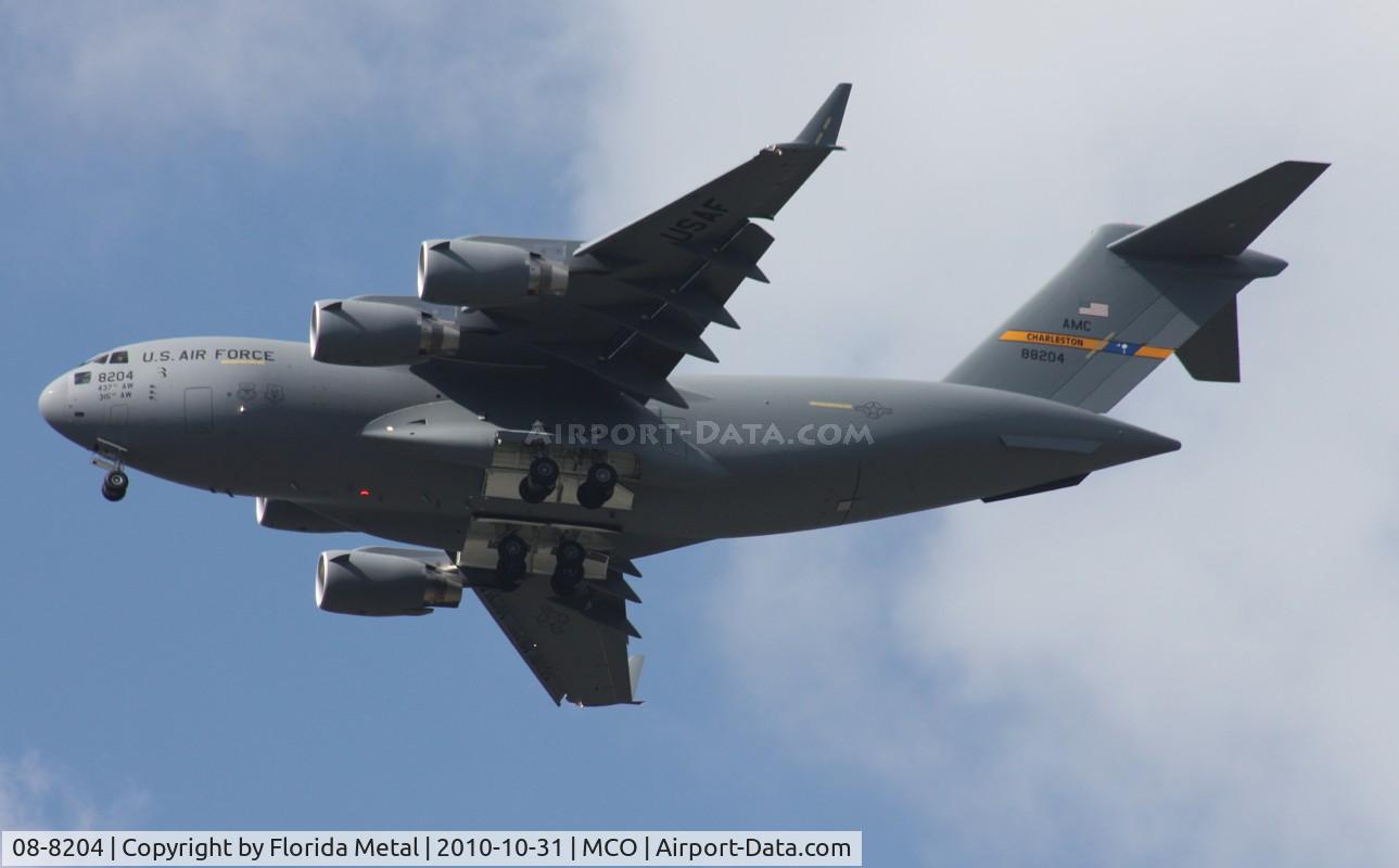 08-8204, 2008 Boeing C-17A Globemaster III C/N P-204, C-17