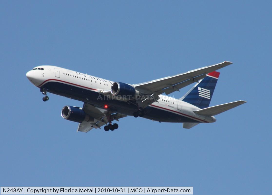 N248AY, 1988 Boeing 767-201 C/N 23900, US Airways 767-200