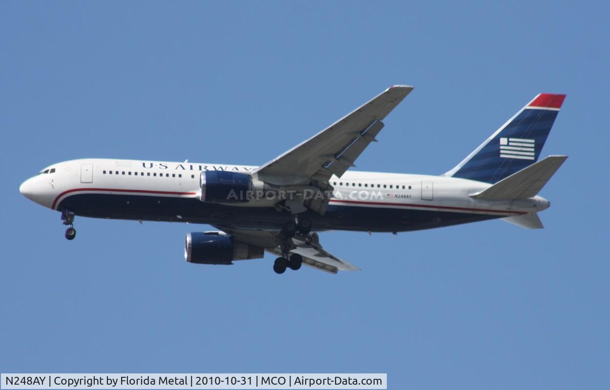 N248AY, 1988 Boeing 767-201 C/N 23900, US Airways 767-200