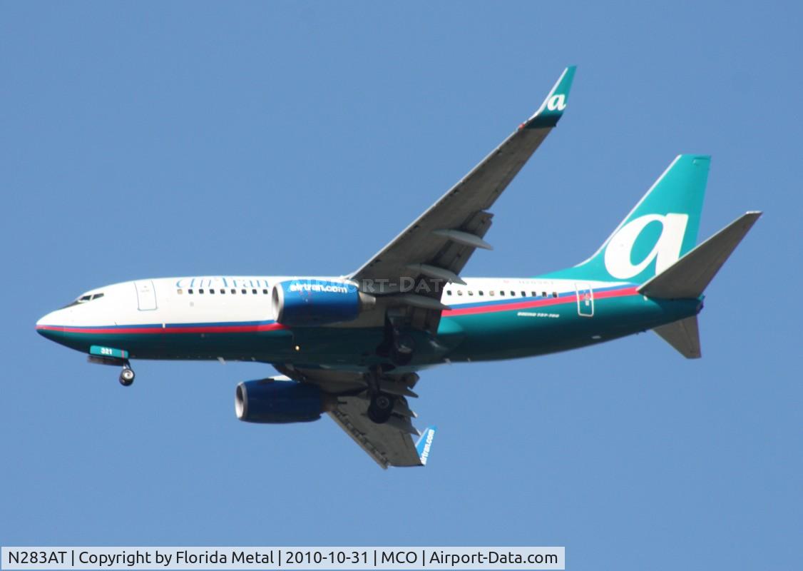 N283AT, 2006 Boeing 737-7BD C/N 34479, Air Tran 737